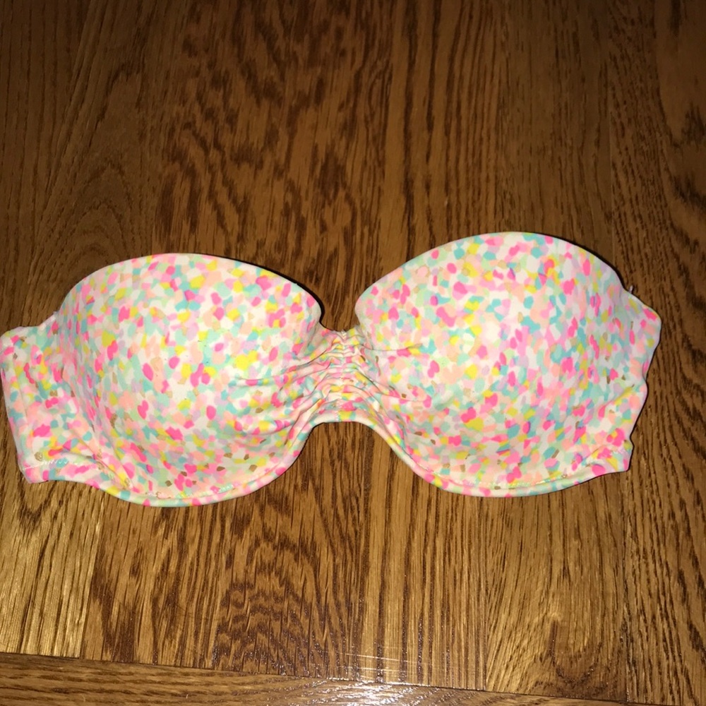 Victoria secret bandeau bathing suit top